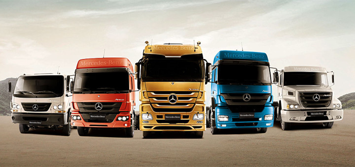 mercedes benz presento los camiones euro