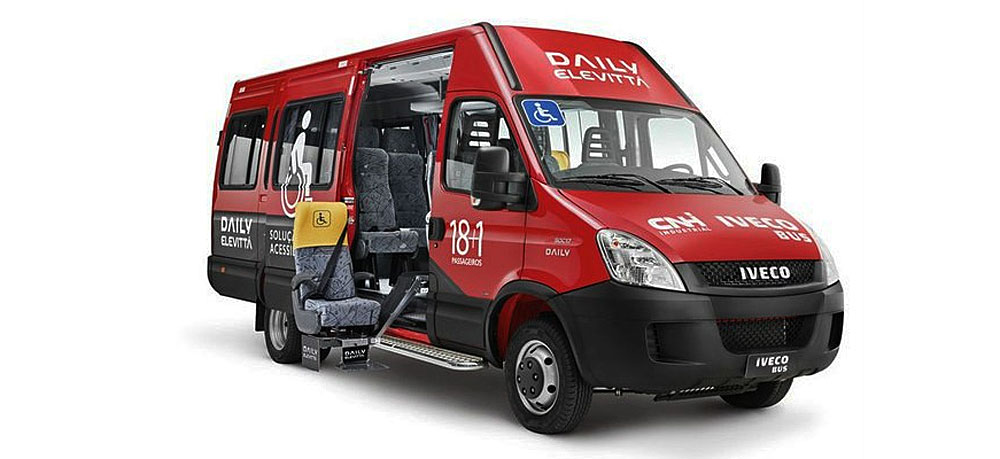 Iveco Daily Elevittá, pensado para pasajeros con movilidad reducida