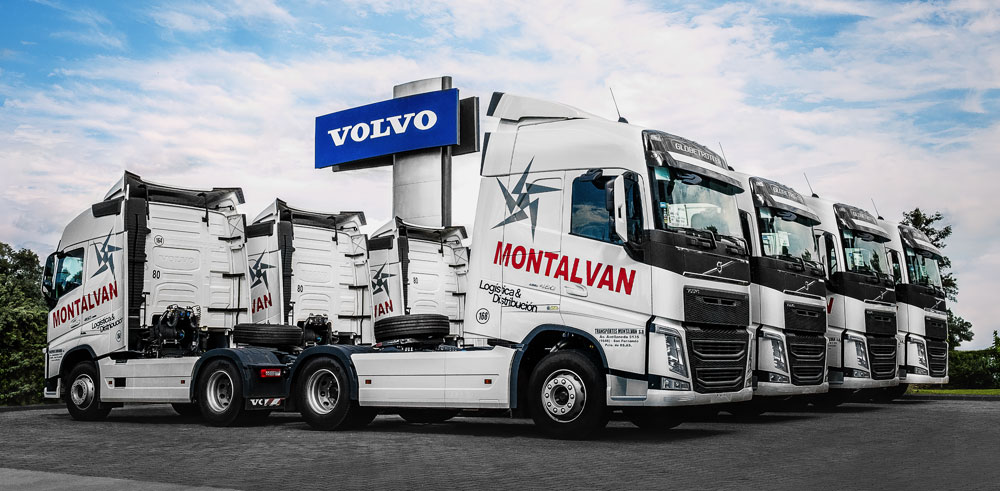 CamionesVolvoparalaflotadeTransportesMontalvan