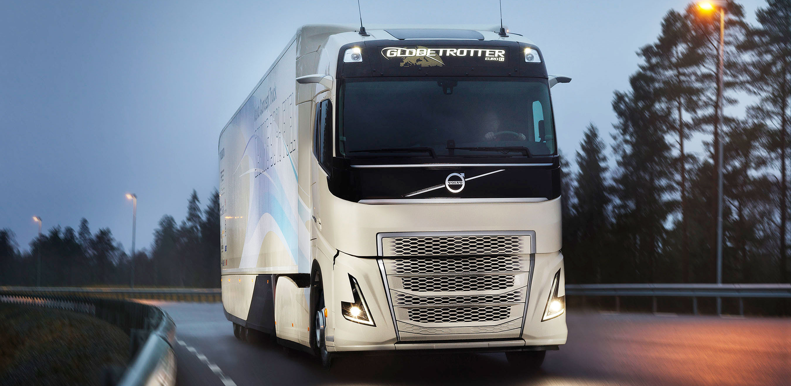 camión Volvo Concept Truck Híbrido