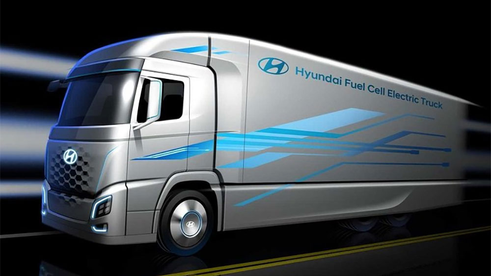 Hyundai H2 Xcient hidrogeno