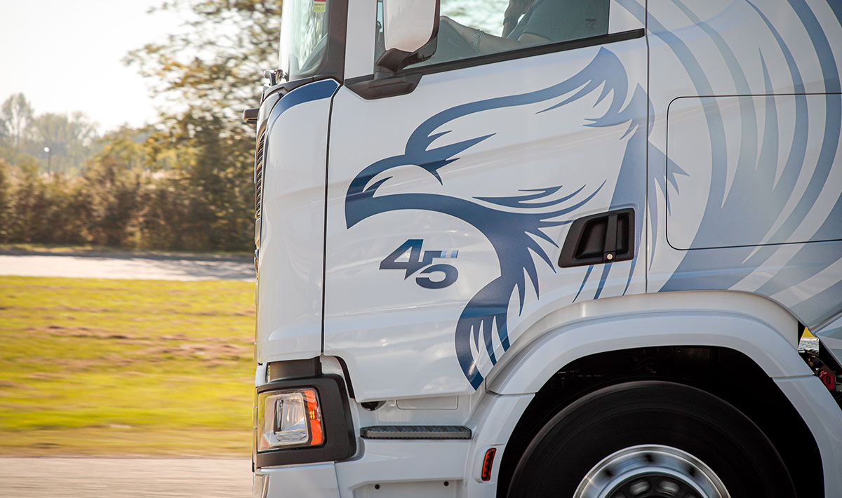 45 aniversario. scania