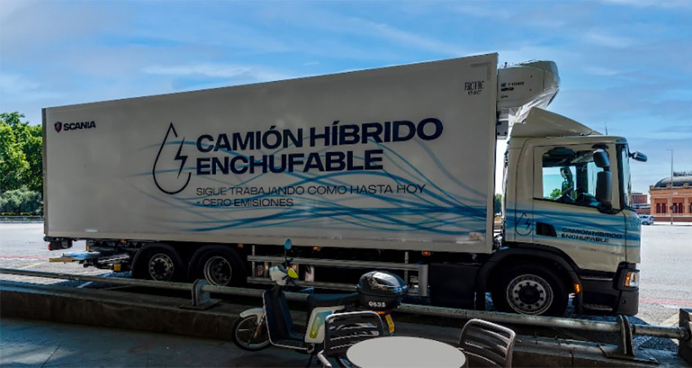 camion hibrido