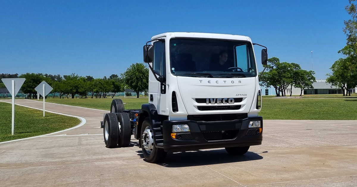 iveco manejando