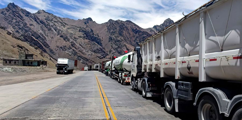 transporte chile camiones