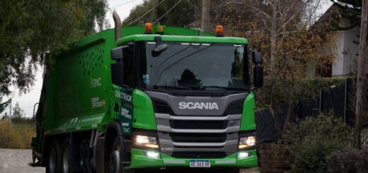 GNC de Scania para recolección de residuos