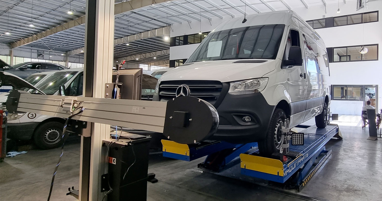 alineadora mercedes benz cigliutti guerini