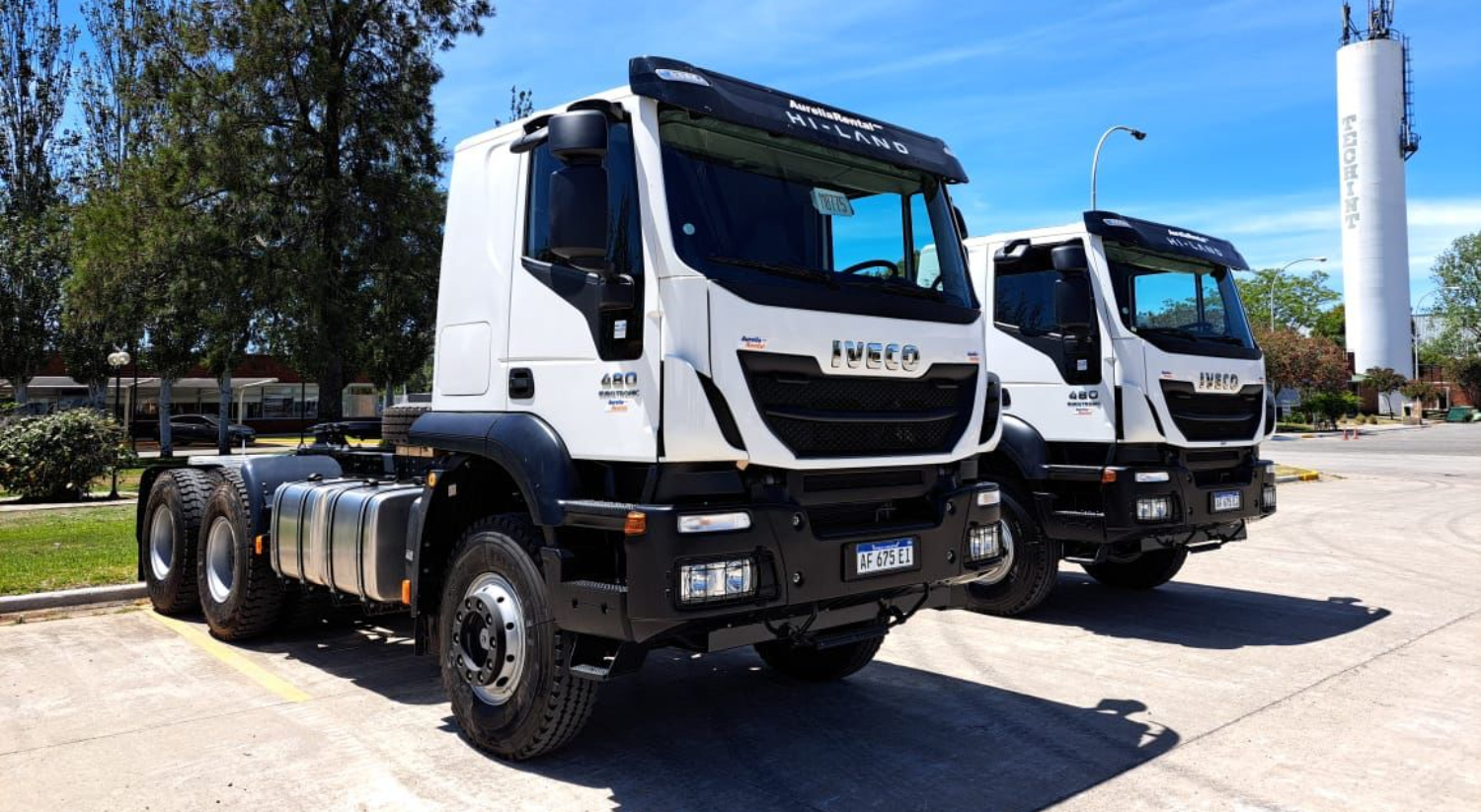 Iveco Trakker entrega a Techint