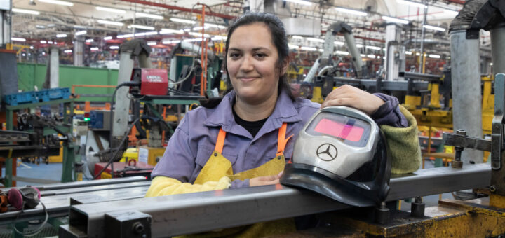 Mercedes-Benz Camiones y Buses. Foto planta