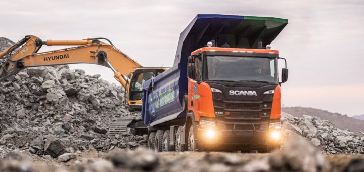 Scania Heavy Tipper ARMinera 2023 port