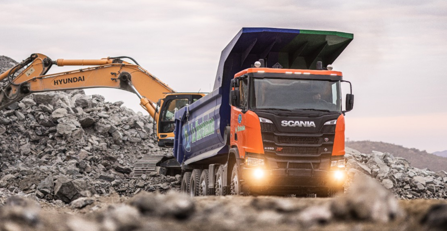 Scania Heavy Tipper ARMinera 2023 port