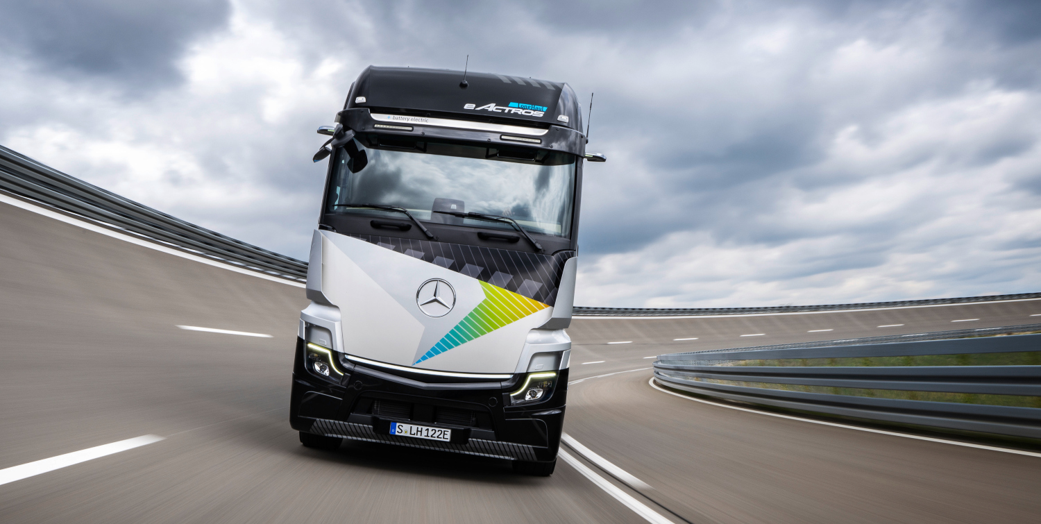 Mercedes-Benz eActros 600 pre-producción