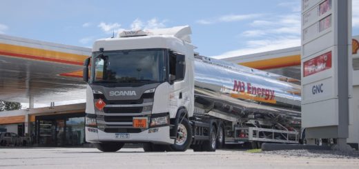 Scania G410 a GNC MB Energy Shell