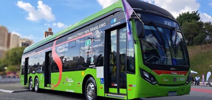 Buses eléctricos Brasil CAIO