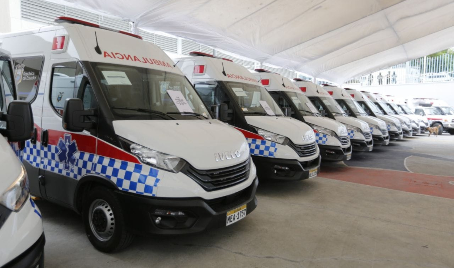Iveco Daily ambulancia Ecuador