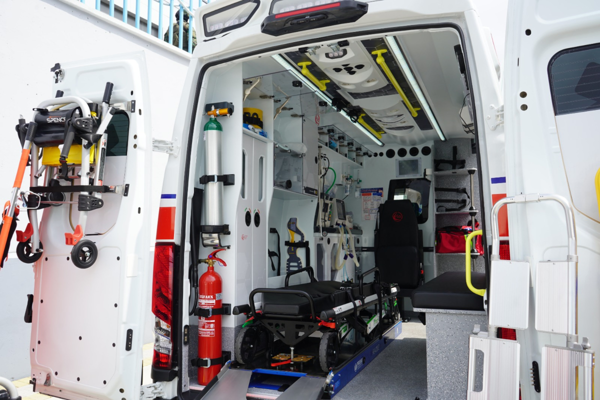 Iveco Daily ambulancia Ecuador