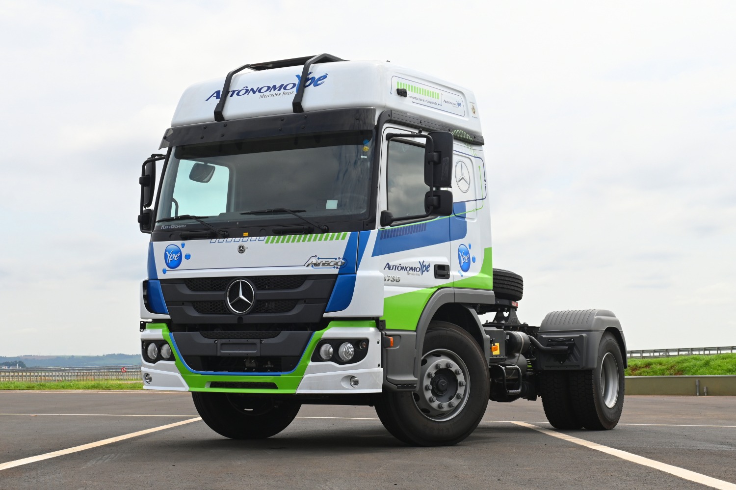 Mercedes-Benz camiones autónomos Brasil