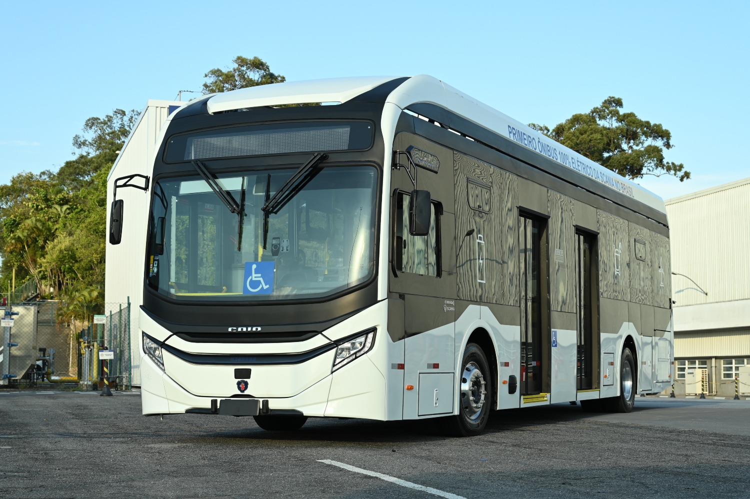 Scania bus eléctrico Brasil