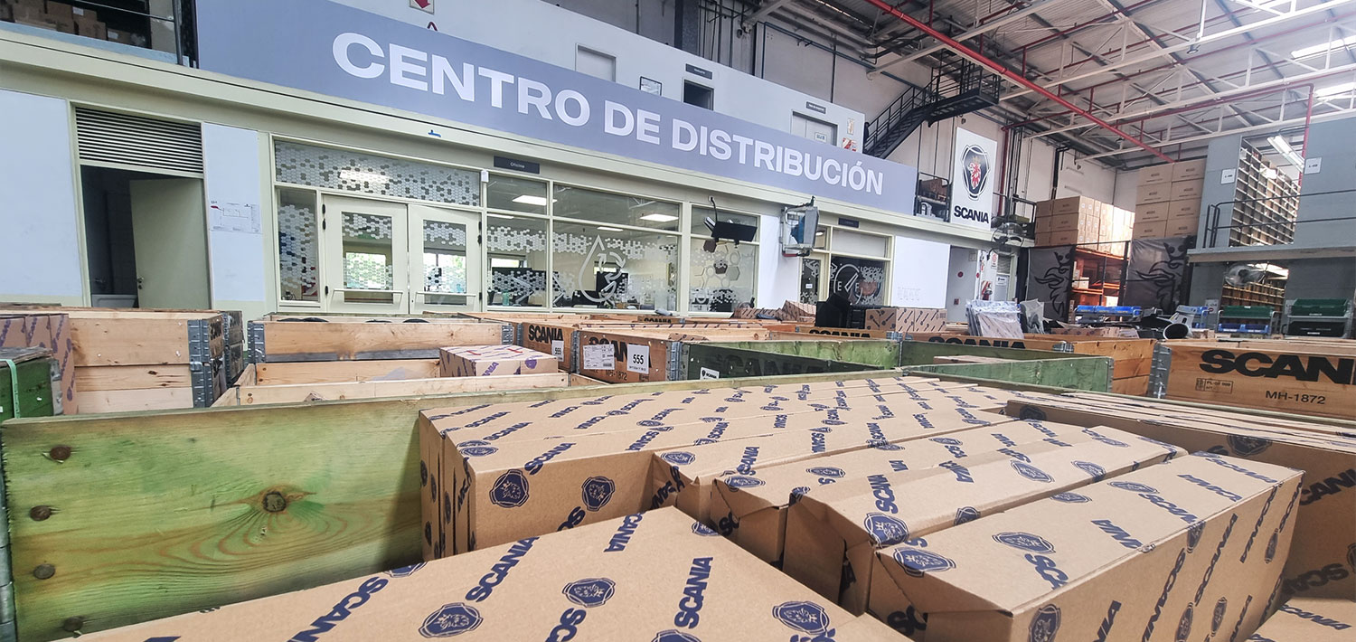 centro de distribucion scania