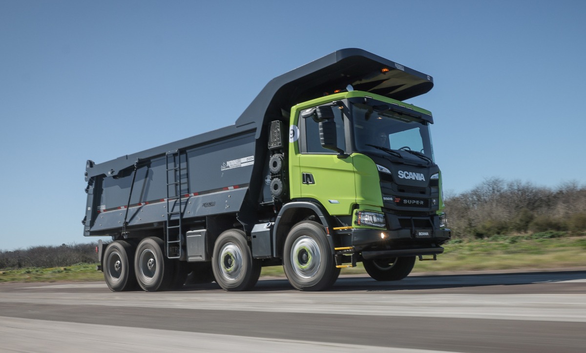 Scania Heavy Tipper Super línea XT