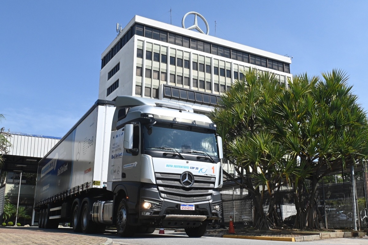 Mercedes-Benz biocombustible Brasil