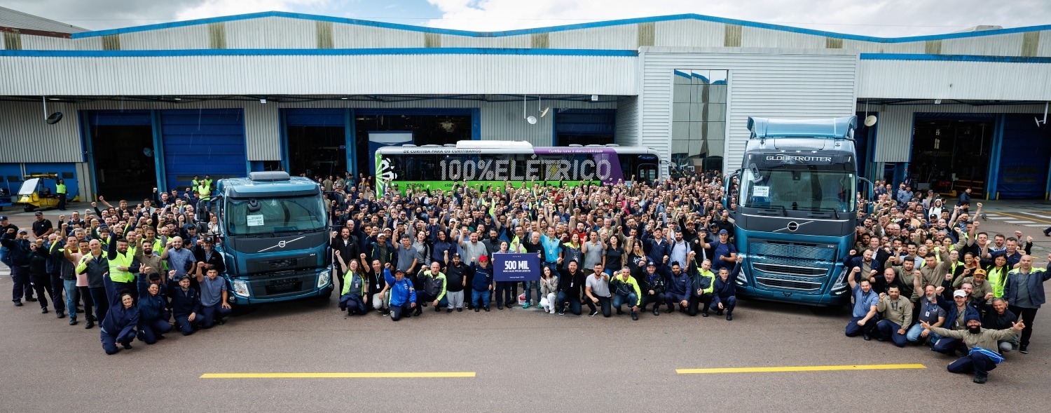 Volvo planta de Curitiba 500.000