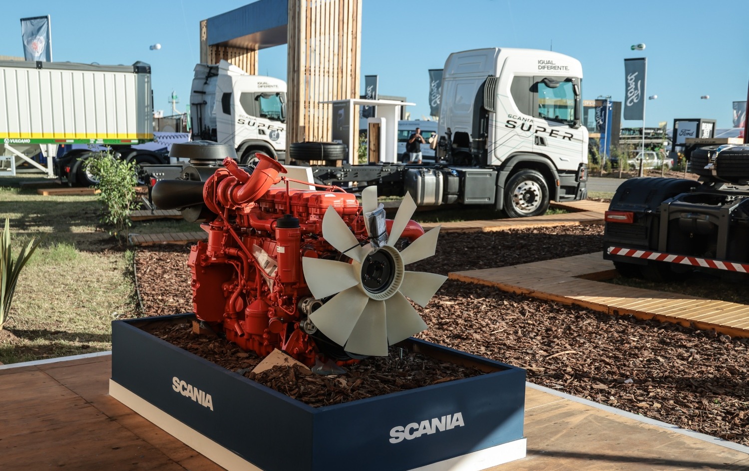 Scania Expoagro 2026 motor Super 11 litros