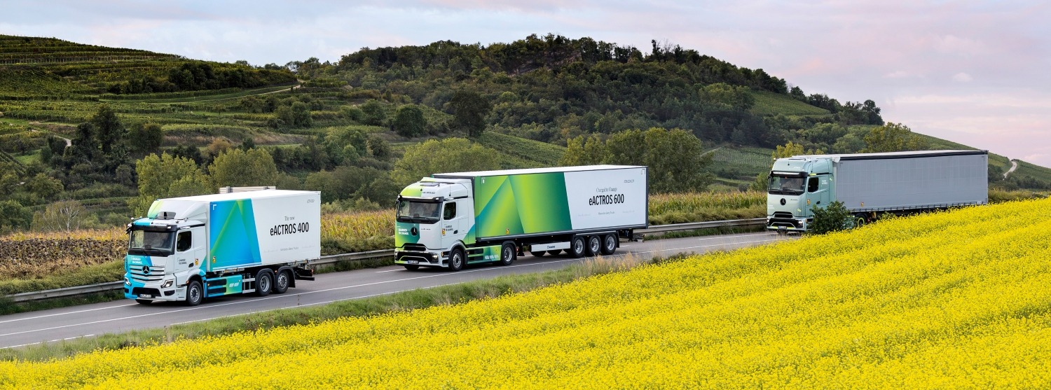 Mercedes-Benz eActros 400, eActros 600 y Actros L