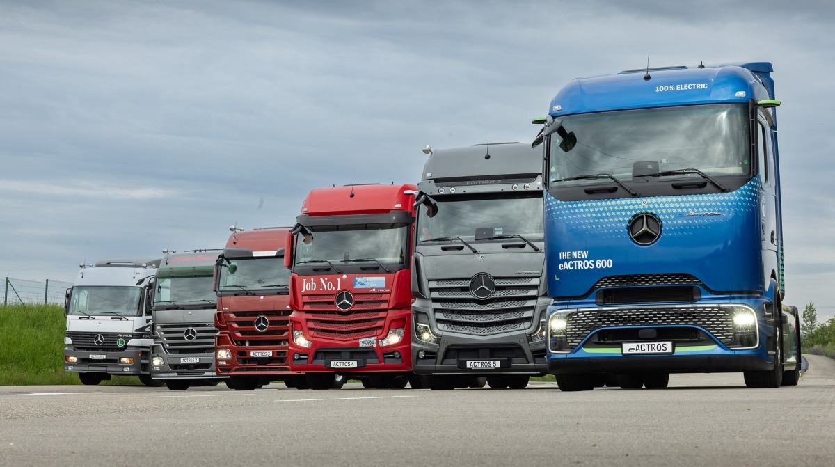 Mercedes-Benz Actros 30 años