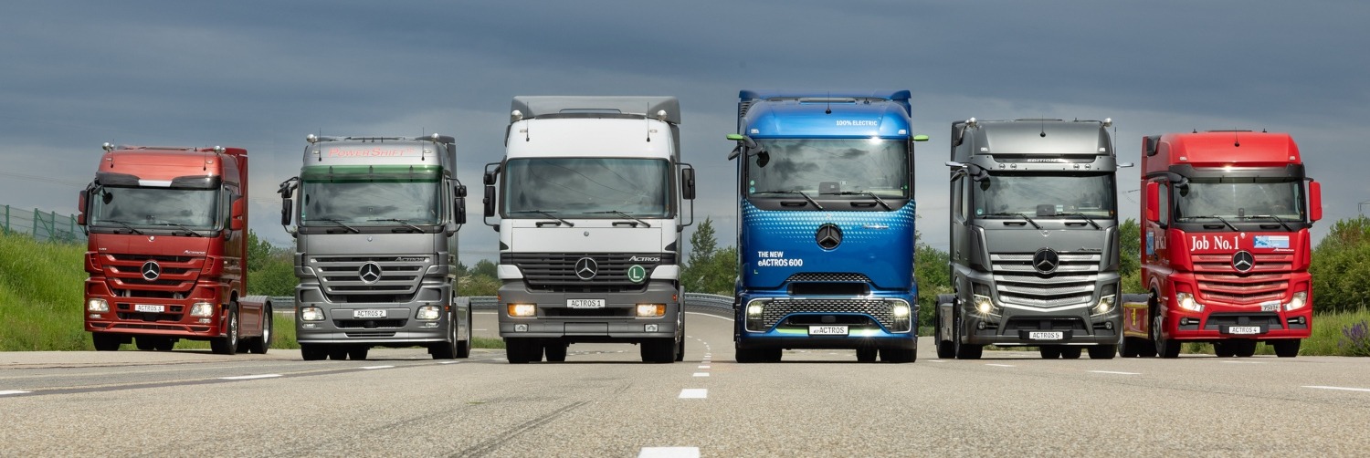 Mercedes-Benz Actros 30 años