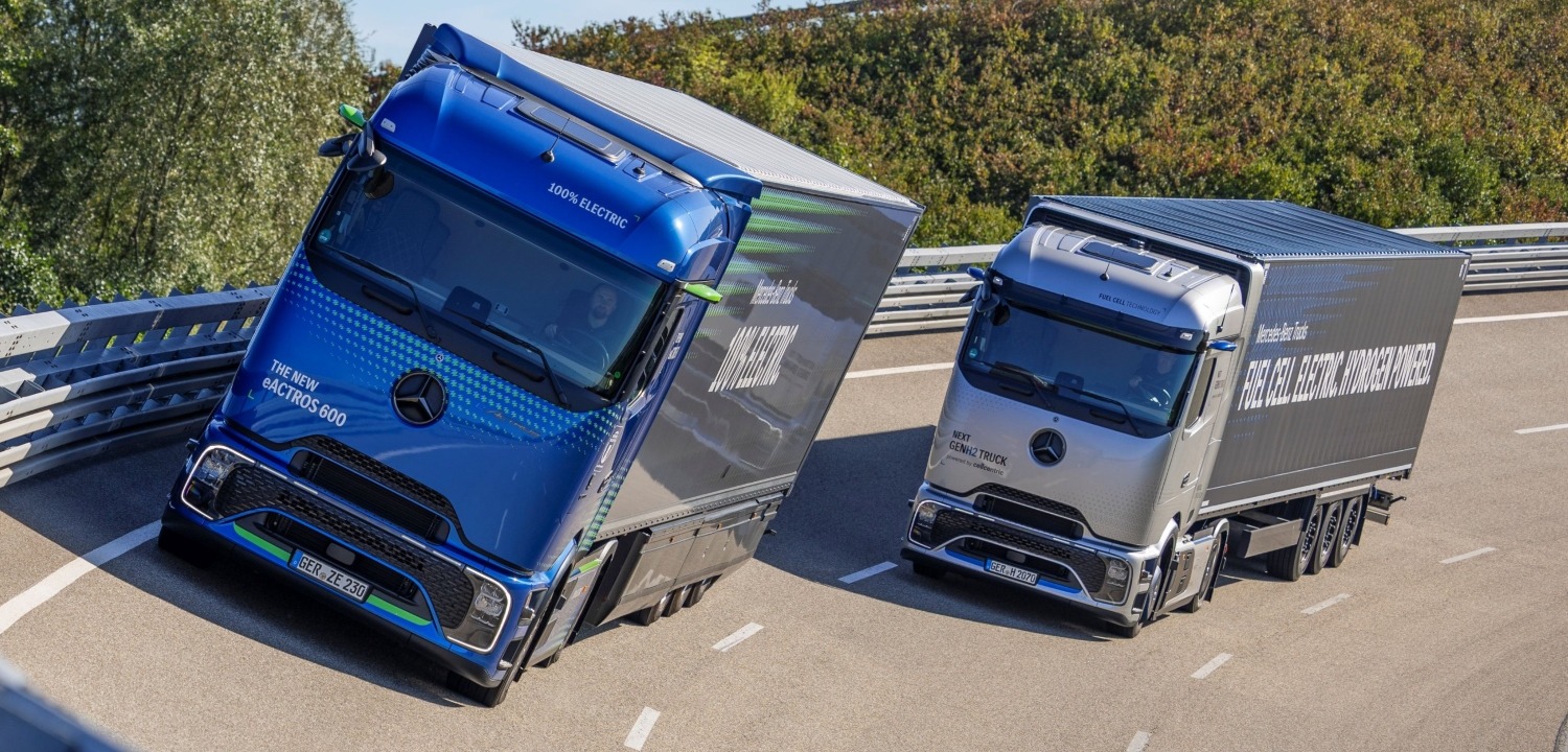 Mercedes-Benz eActros BEV y FCEV