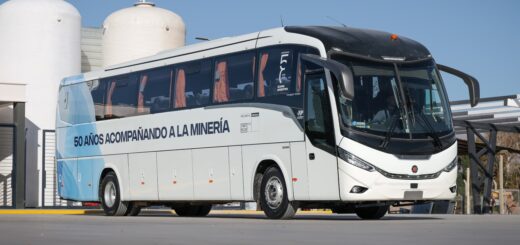 Scania Marcopolo bus minería