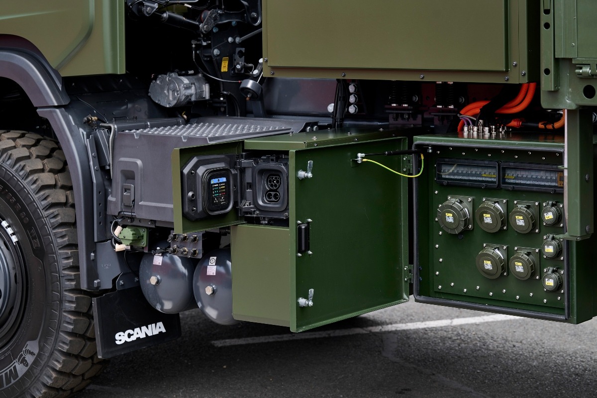 Scania hybrid defense