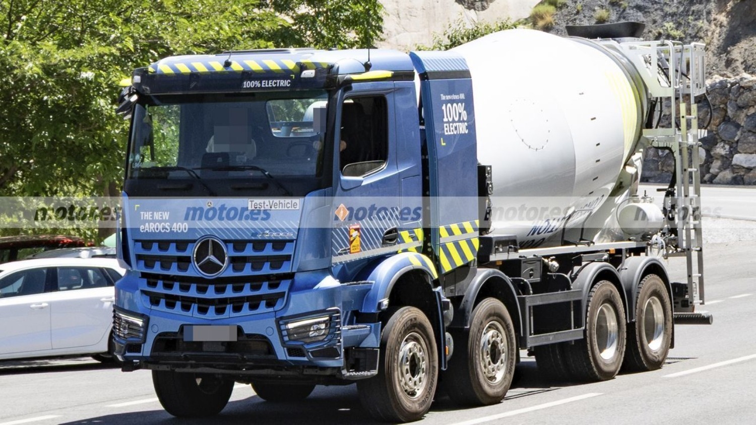 Mercedes-Benz eArocs 400 hormigonero