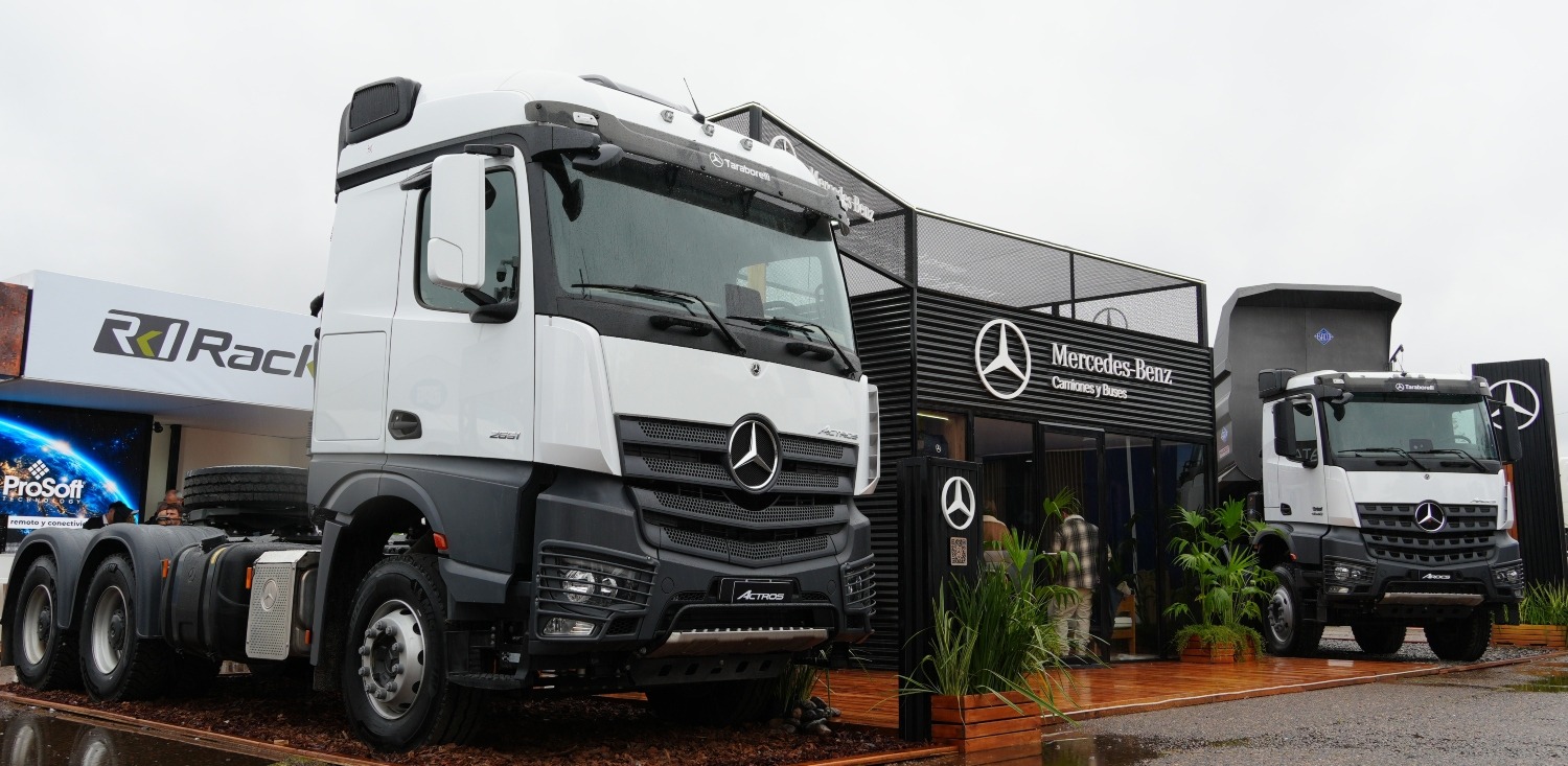 Mercedes-Benz Camiones y Buses en AOG Patagonia 2026